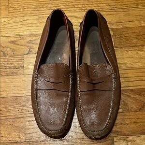 Men's Brown Leather Loafers